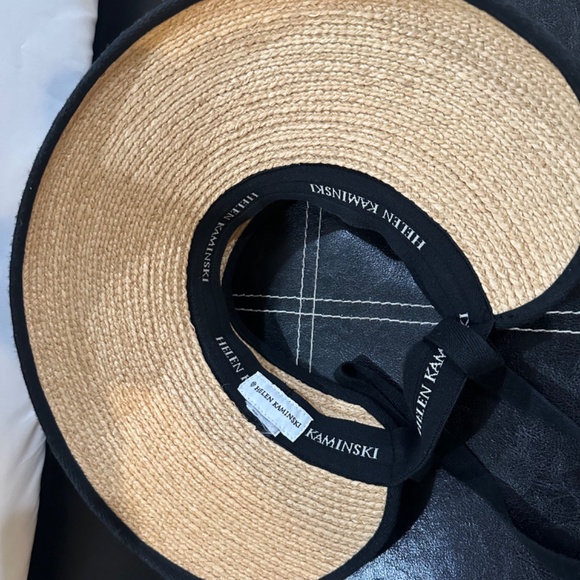 Helen Kaminski packable Mita Raffia Visor - Picture 5 of 6